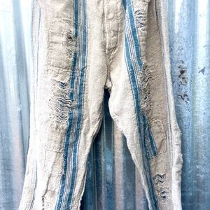 Magnolia Pearl new Blue and Tan Stripe Trouser